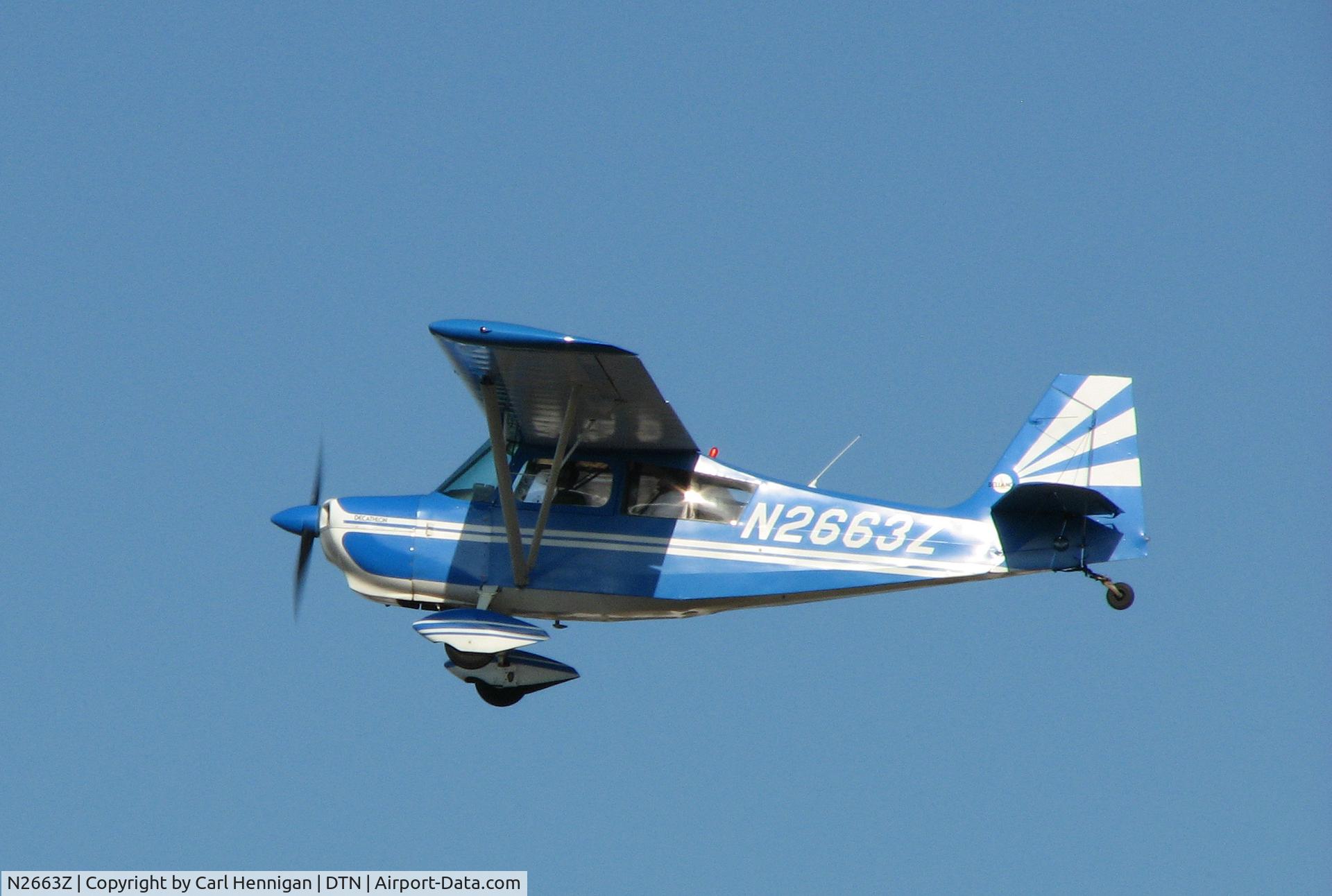 N2663Z, 1977 Bellanca 8KCAB Decathlon C/N 362-78, Decathlon 150HP