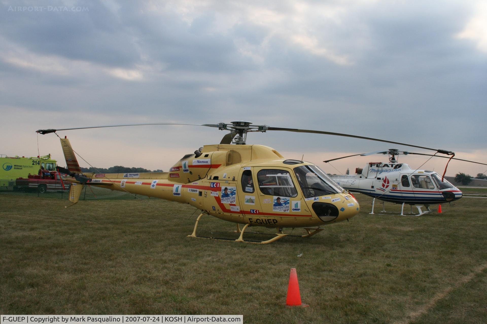 F-GUEP, Aerospatiale AS-355F Ecureuil II C/N 5296, AS 350