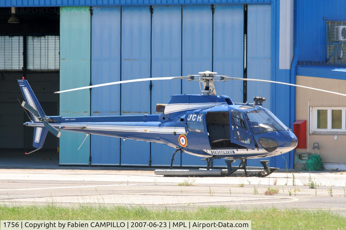 1756, Aérospatiale AS-350B Écureuil C/N 1756, AS-350B #1756