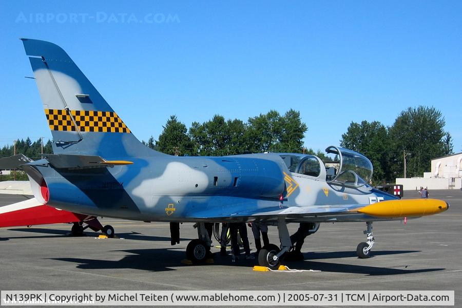 N139PK, 1981 Aero L-39 Albatros C/N 132127, At the 2005 McChord AFB Airshow