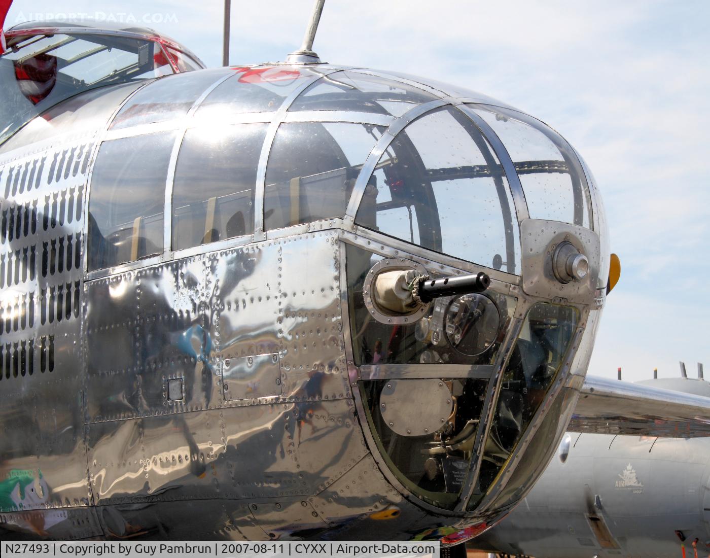 N27493, 1944 North American TB-25K Mitchell C/N 44-29869/108-33144, A fantastic looking airplane with a spotless finish