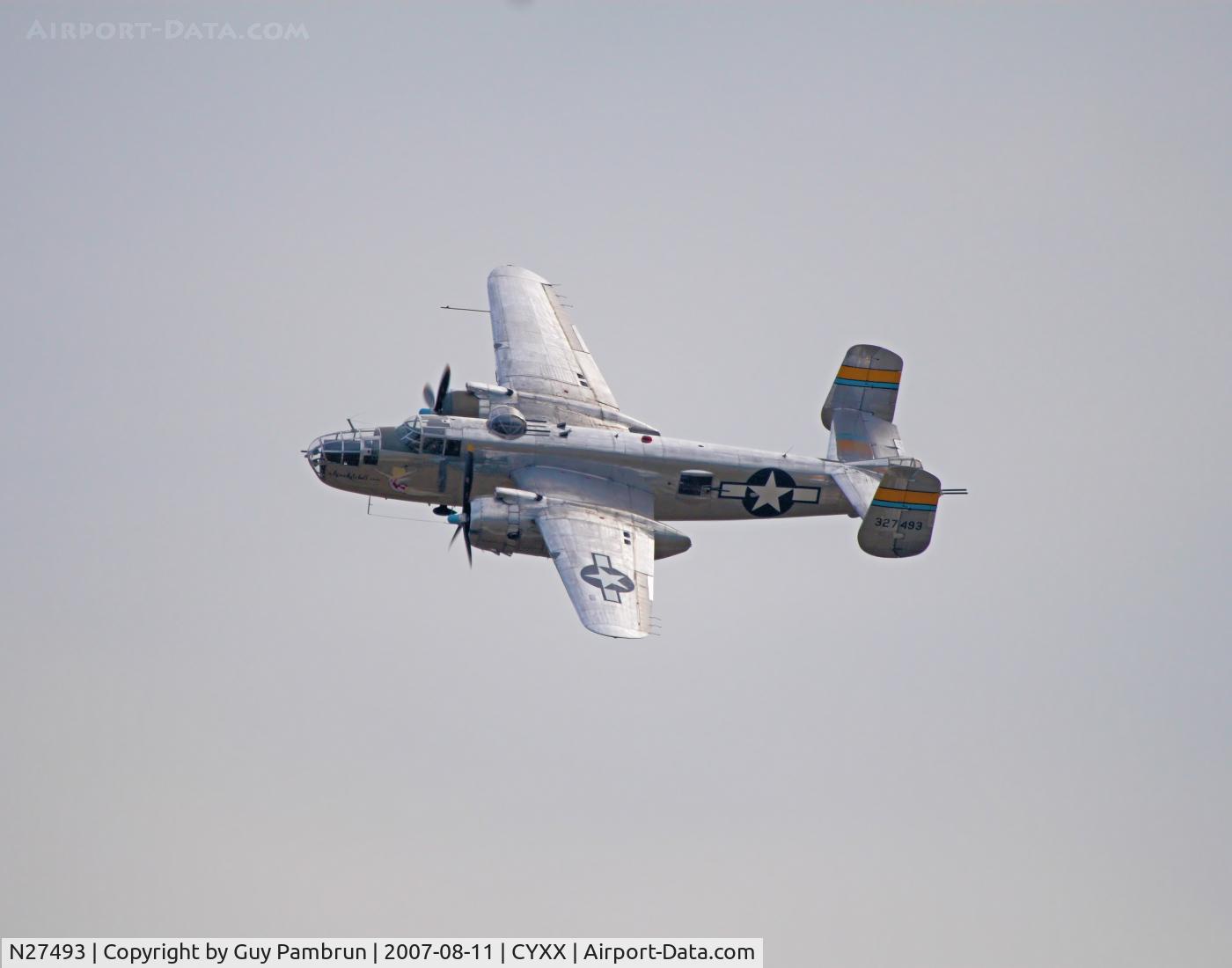N27493, 1944 North American TB-25K Mitchell C/N 44-29869/108-33144, A fantastic looking airplane with a spotless finish