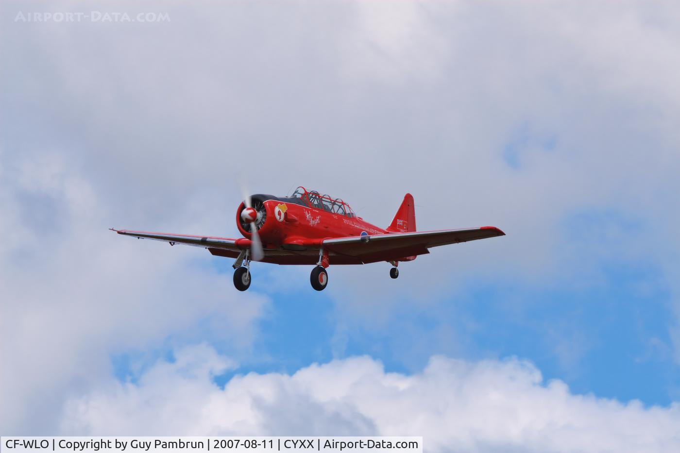 CF-WLO, 1945 Canadian Car & Foundry T-6 Harvard Mk.4 C/N CCF4-55, I love the sound of these