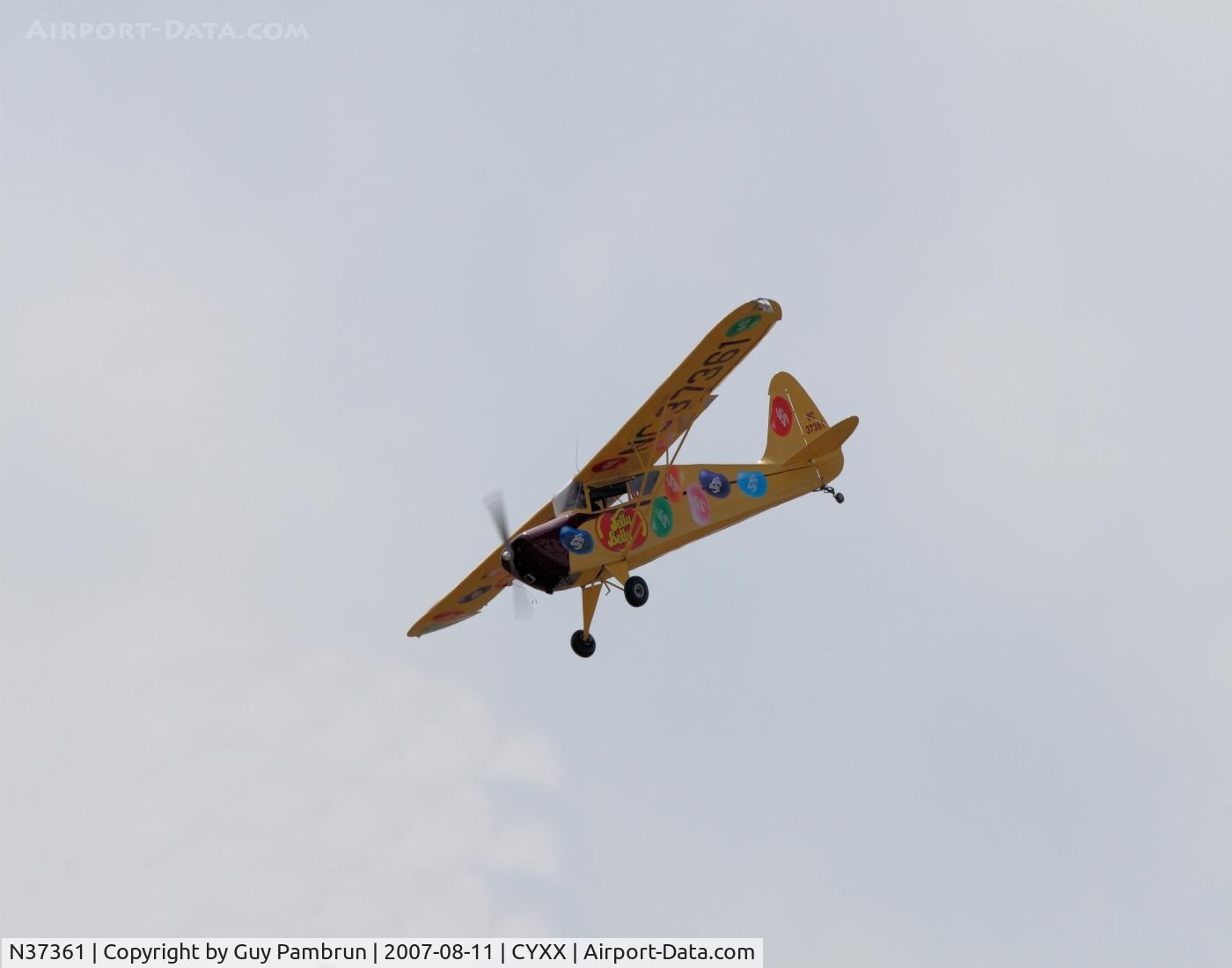 N37361, 1941 Interstate S-1A-65F Cadet C/N 204, Kent Pietsch - a fantastic pilot with a death wish