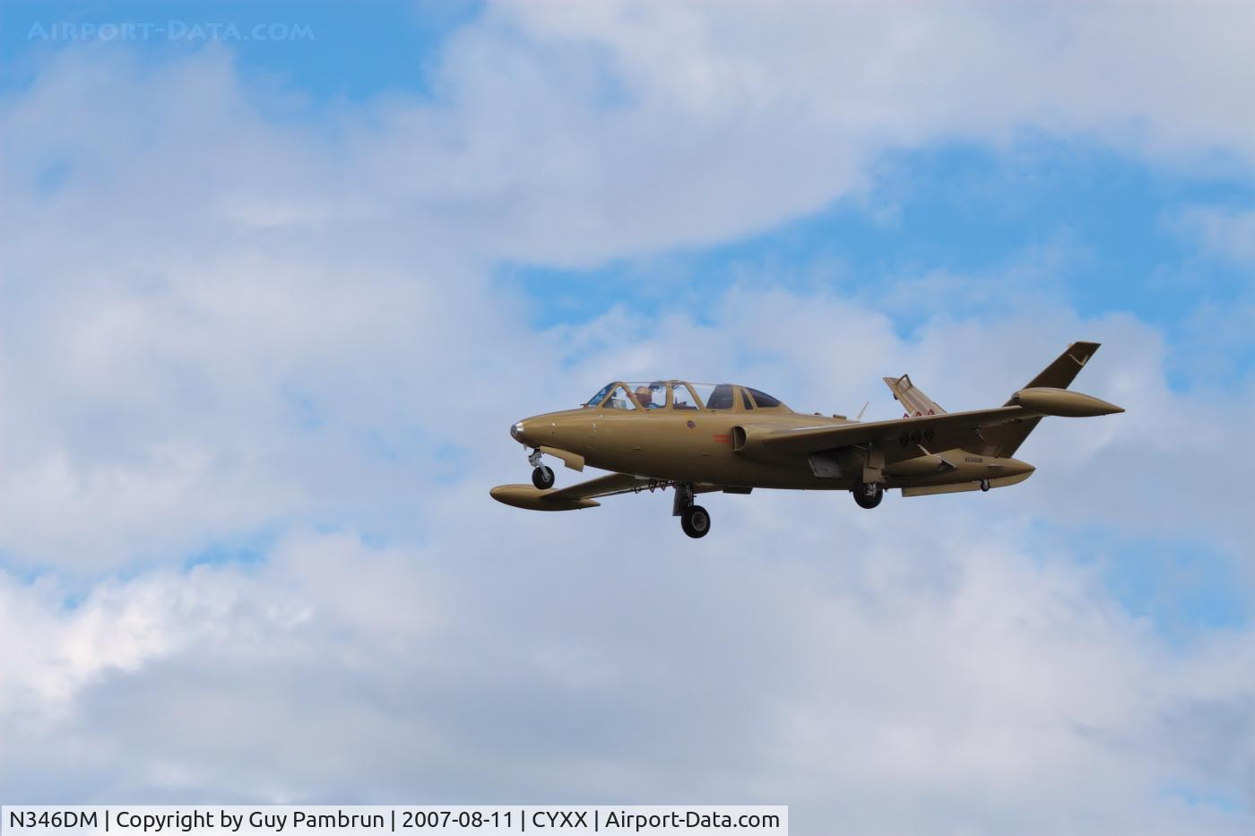 N346DM, 1962 Fouga CM-170 Magister C/N 346, A very interesting aircraft.