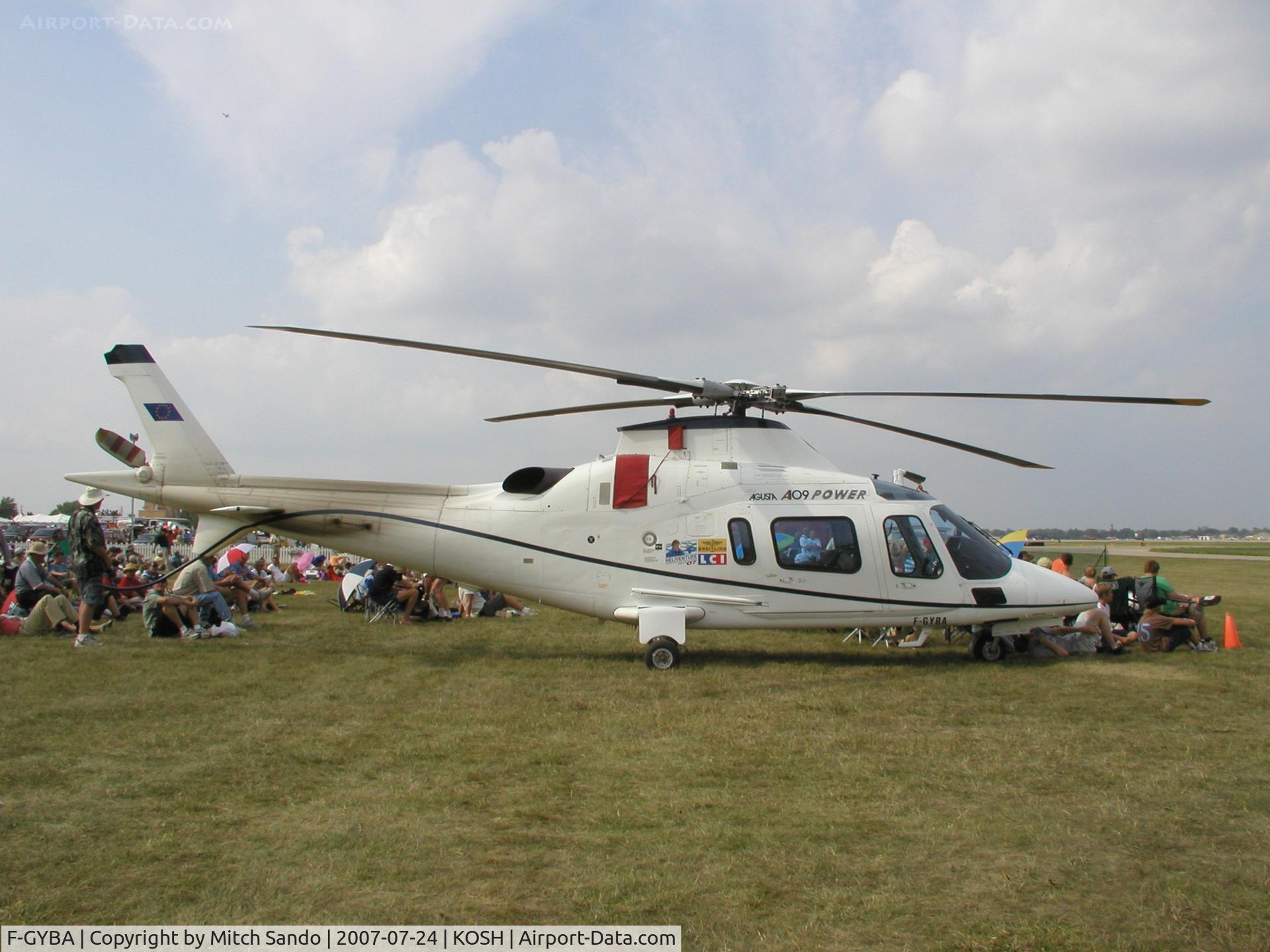 F-GYBA, Agusta A-109E Power C/N 11086, EAA AirVenture 2007.