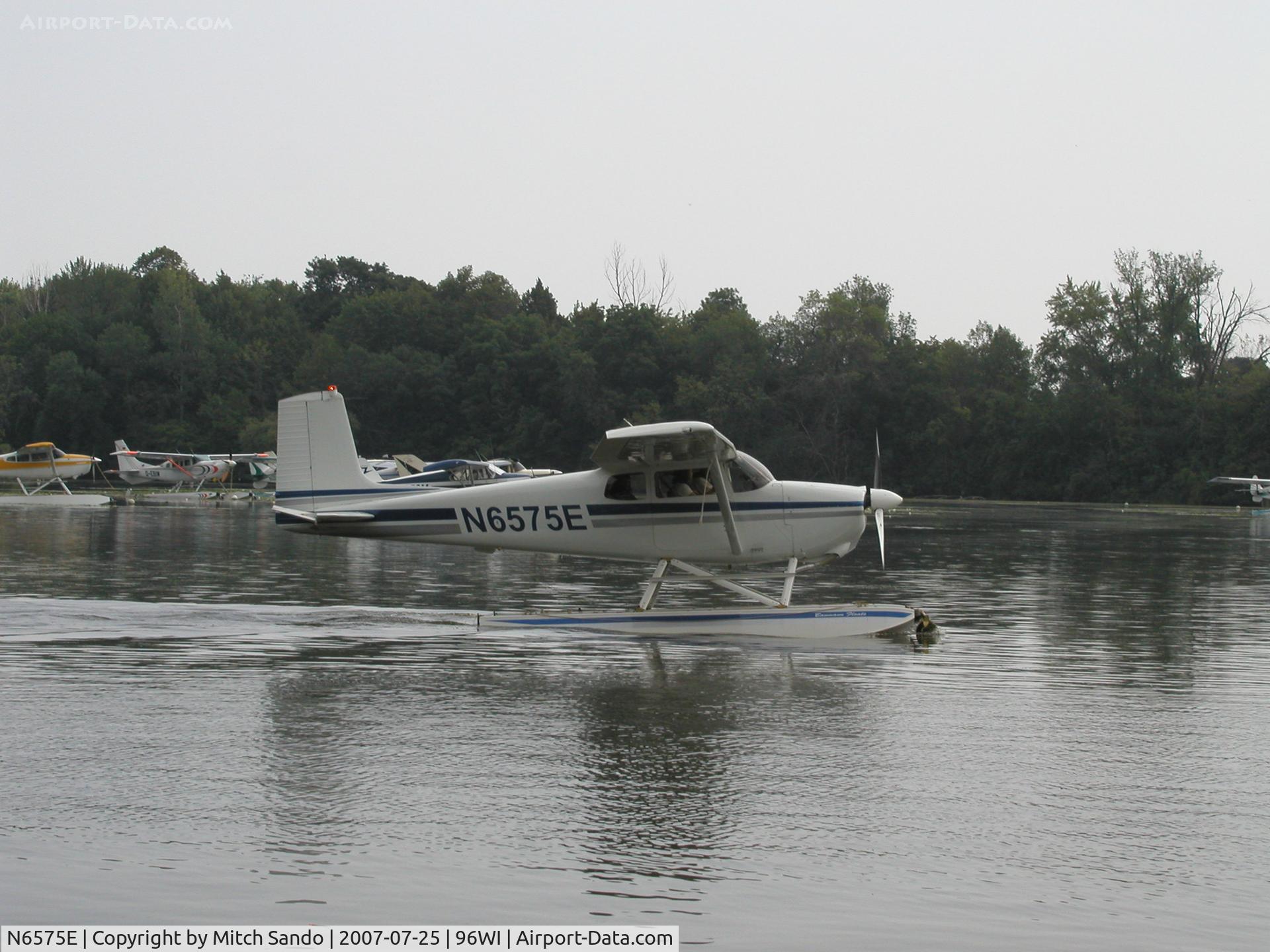 N6575E, 1959 Cessna 175 Skylark C/N 56075, EAA AirVenture 2007.