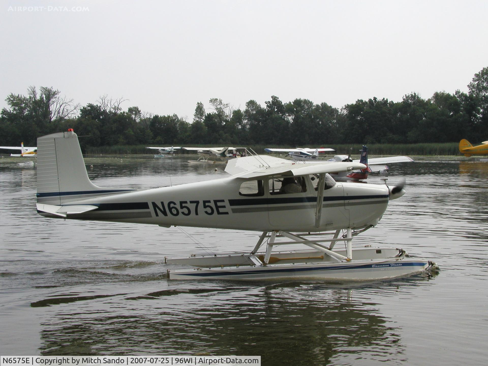 N6575E, 1959 Cessna 175 Skylark C/N 56075, EAA AirVenture 2007.