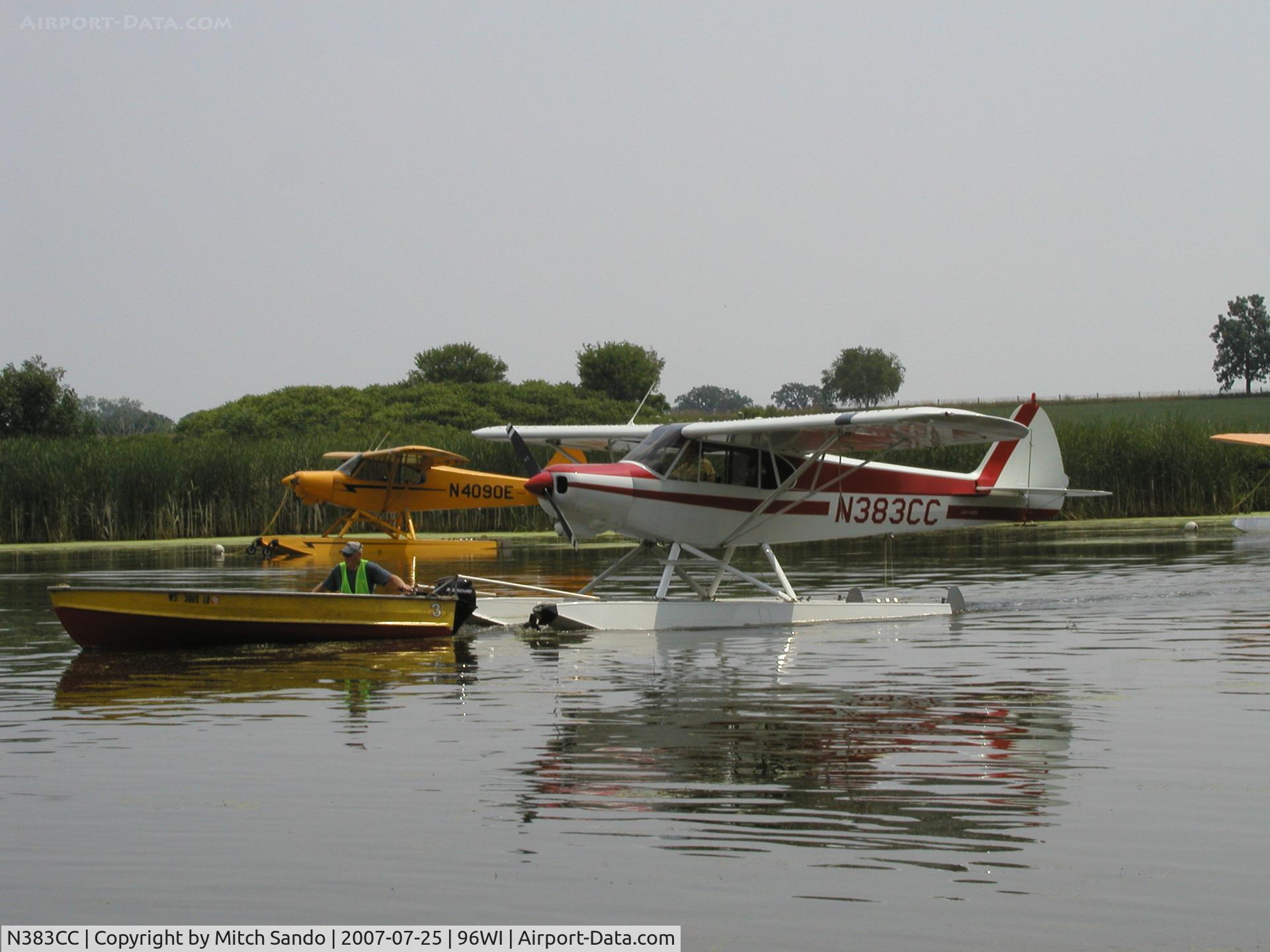 N383CC, 2001 Piper/cub Crafters PA-18-150 C/N 9938CC, EAA AirVenture 2007.