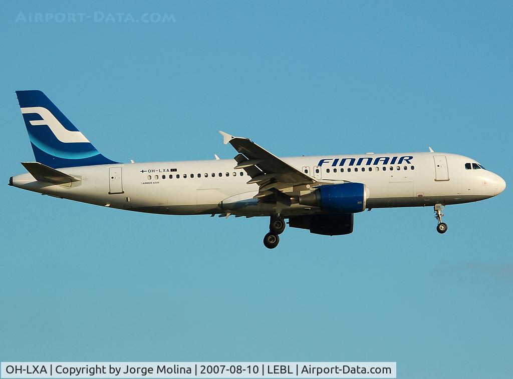 OH-LXA, 2001 Airbus A320-214 C/N 1405, 