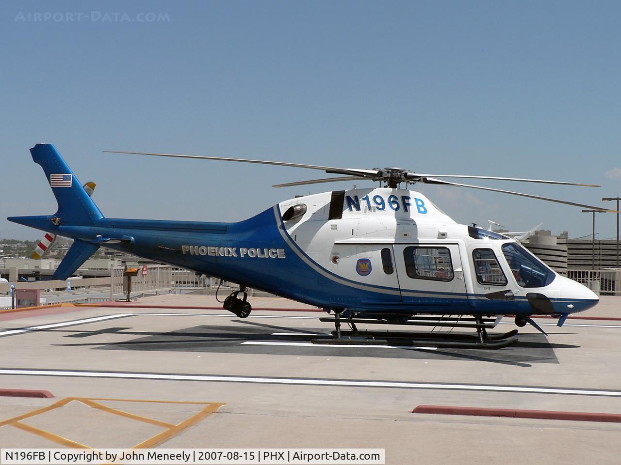 N196FB, 2005 Agusta A-119 C/N 14056, Operated by the Phoenix Police