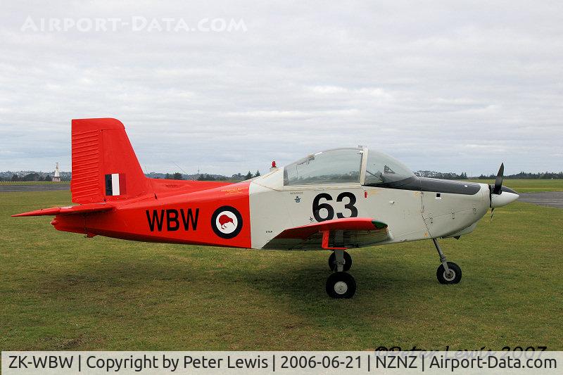ZK-WBW, 1970 AESL Airtourer T6 C/N A553, 160hp ex-RNZAF aerobatic Airtourer - my favorite mount