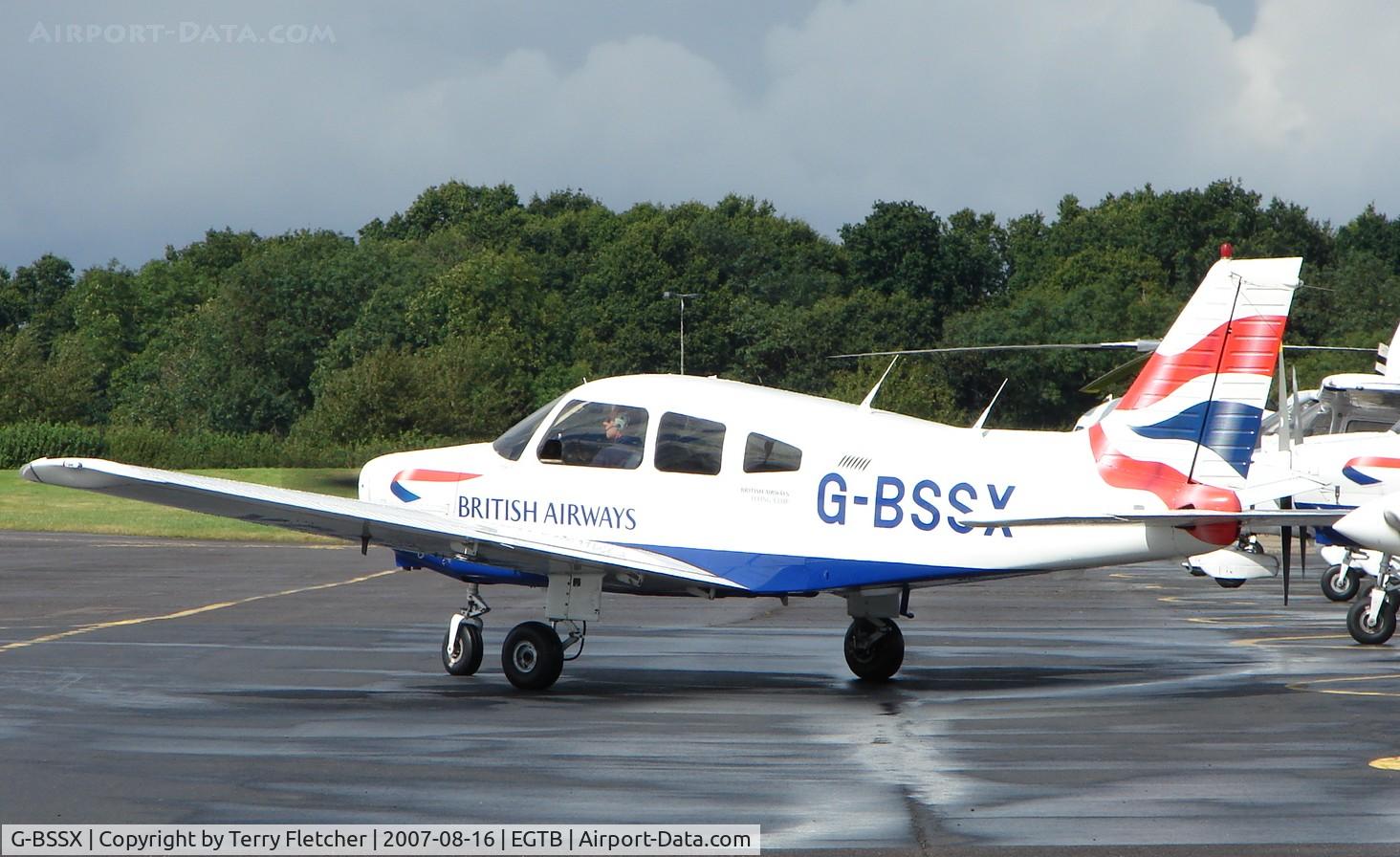 G-BSSX, 1988 Piper PA-28-161 Cherokee Warrior II C/N 2816056, Pa-28-161