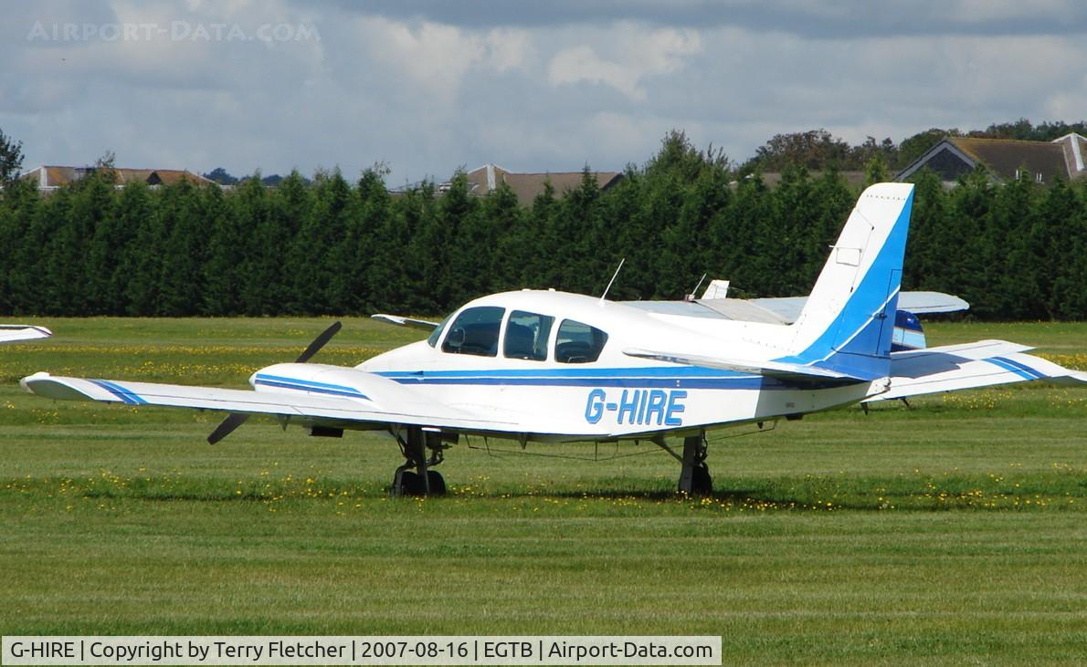 G-HIRE, 1979 Gulfstream American GA-7 Cougar C/N GA7-0091, GA-7