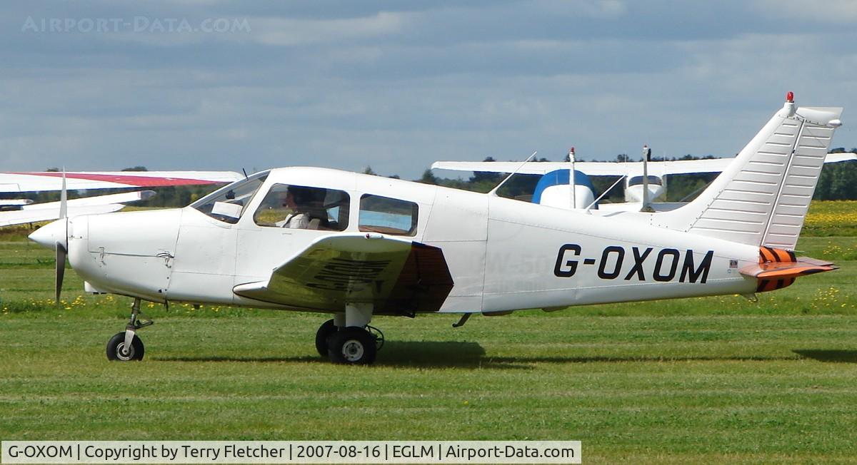 G-OXOM, 1989 Piper PA-28-161 Cadet C/N 28-41285, Pa-28-161