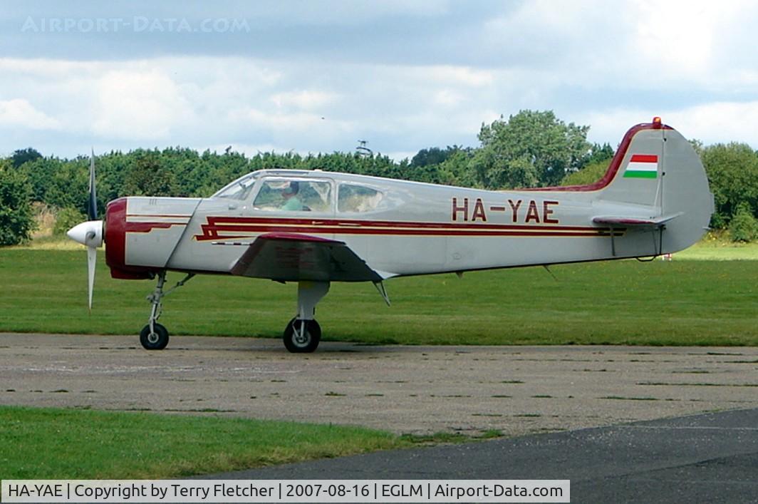 HA-YAE, Yakovlev Yak-18T C/N 11-35, Yak 18T
