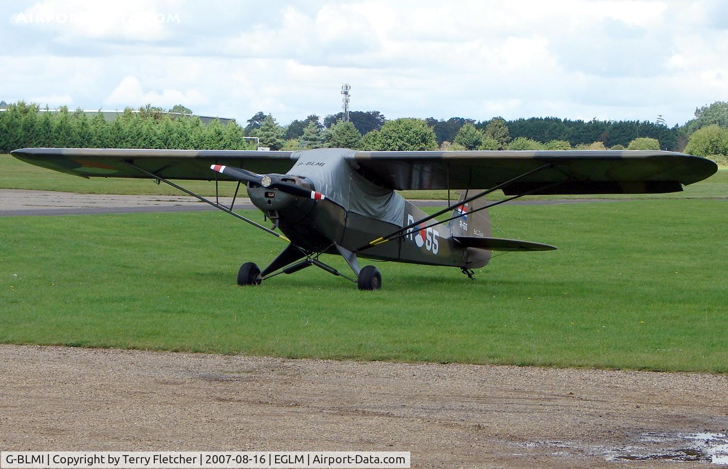 G-BLMI, 1952 Piper L-18C Super Cub (PA-18-95) C/N 18-2066, Piper L18C