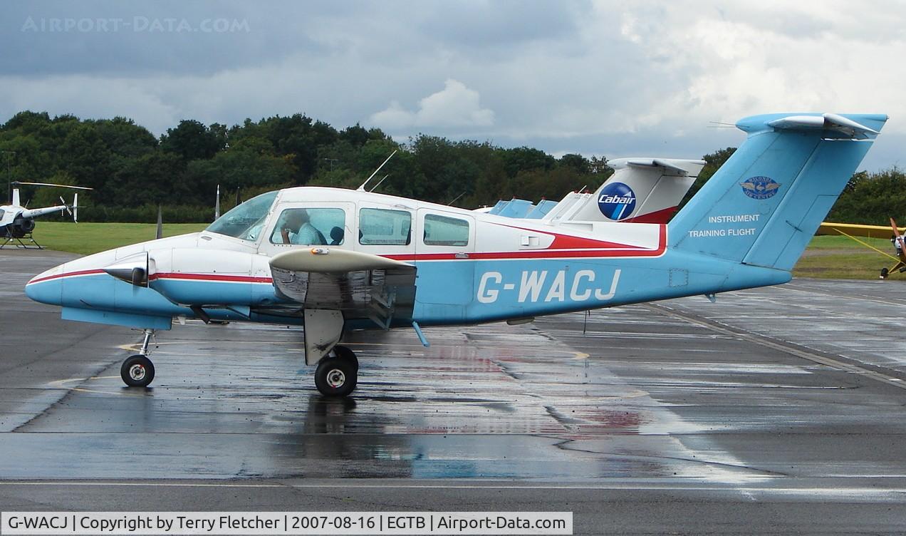 G-WACJ, 1980 Beech 76 Duchess C/N ME-278, Beech 76 Trainer