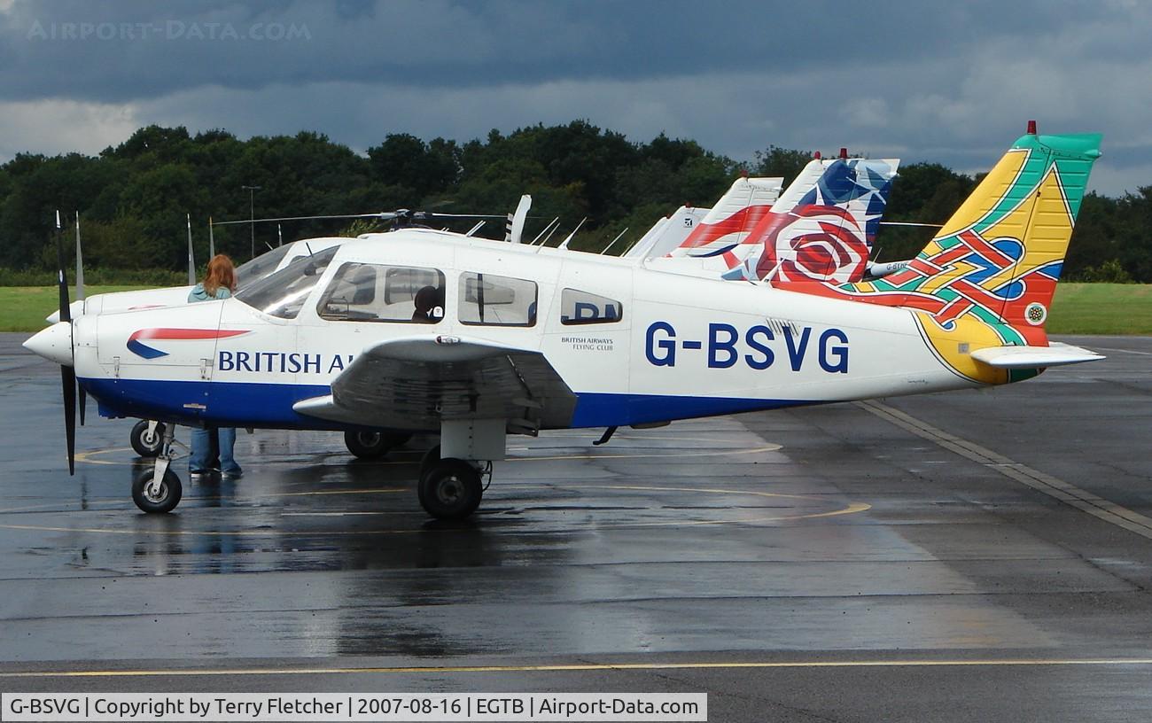 G-BSVG, 1984 Piper PA-28-161 Cherokee Warrior II C/N 28-8516013, Pa-28-161