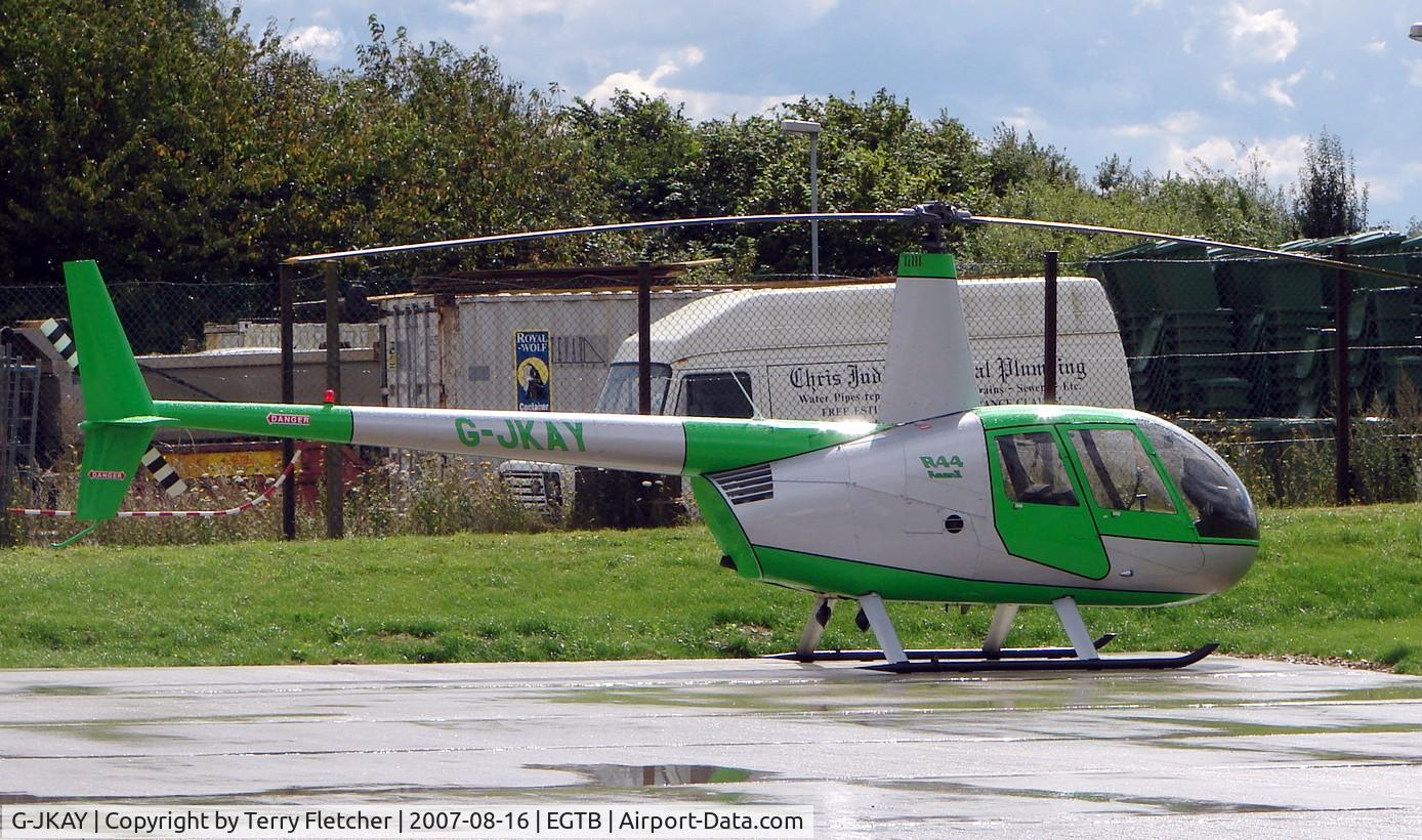 G-JKAY, 2006 Robinson R44 Raven II C/N 11093, Owned by UK Pop Group  JAMIROQUAI