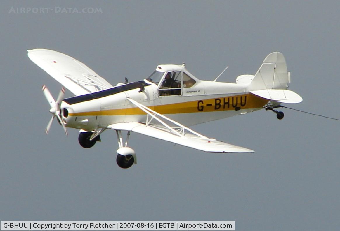 G-BHUU, 1980 Piper PA-25-235 Pawnee C/N 25-8056035, Used for towing the Gliders at Booker