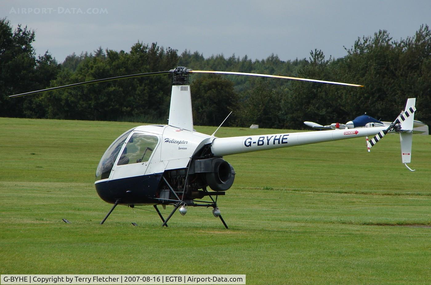 G-BYHE, 1991 Robinson R22 Beta C/N 2023, R22 Beta
