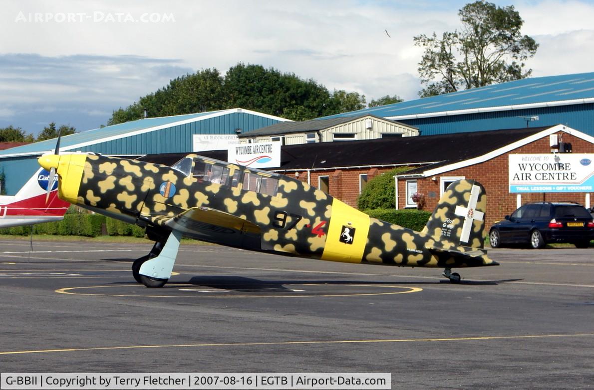 G-BBII, 1950 Fiat G-46-3B C/N 44, In Italian AF markings 44-MM-52801