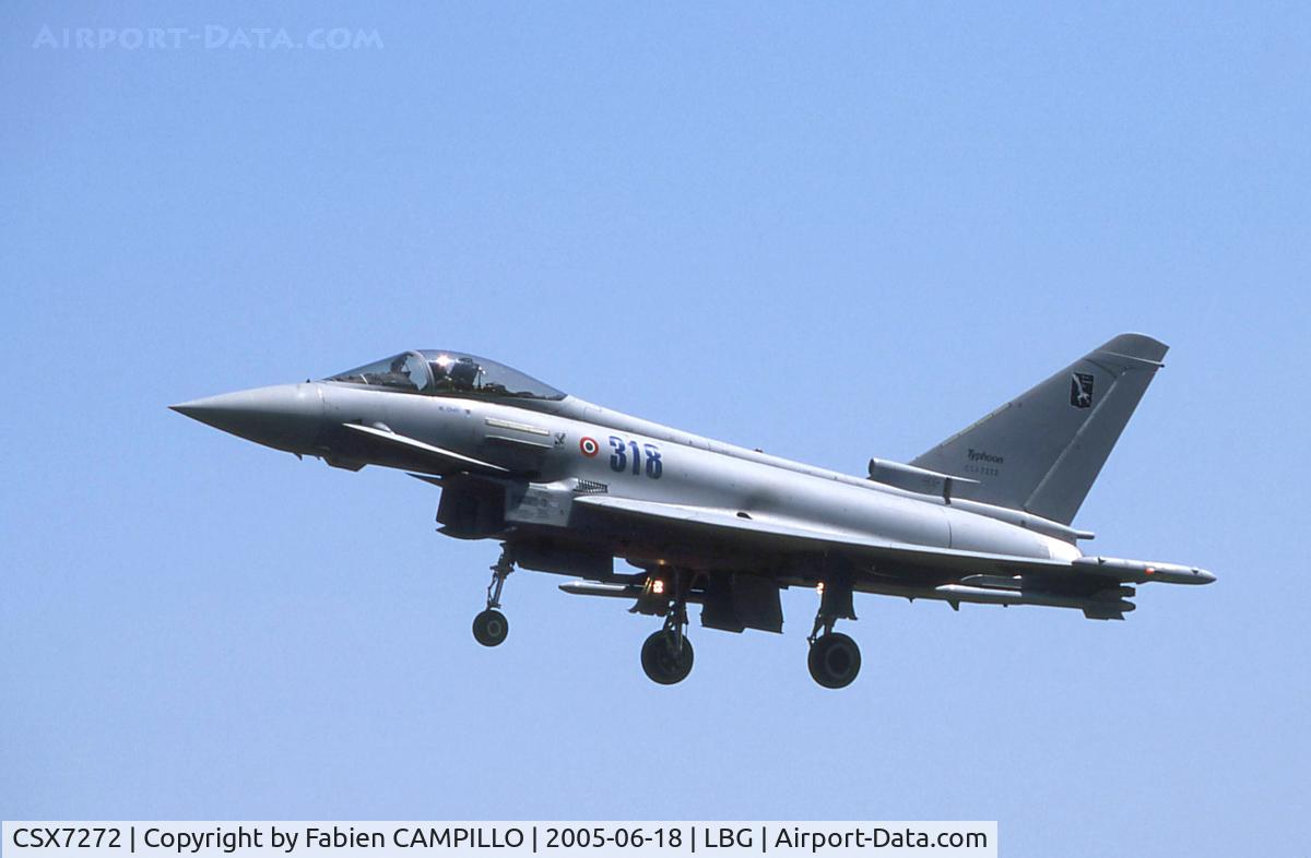 CSX7272, Eurofighter EF-2000 Typhoon S C/N IS004, EF2000 Typhon T-1