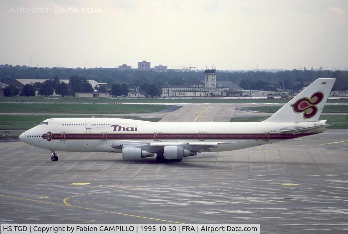 HS-TGD, Boeing 747-3D7 C/N 23721, 747-3D7 23721-681