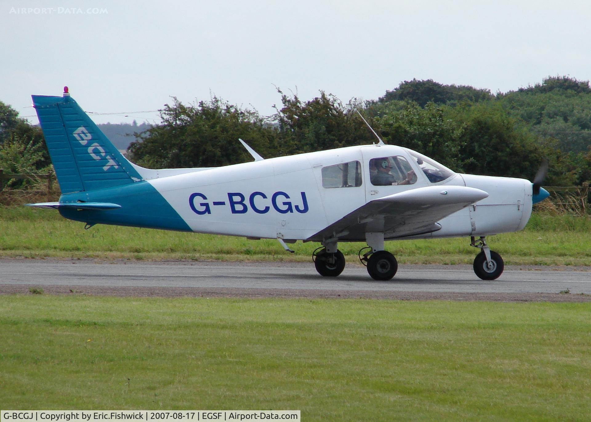 G-BCGJ, 1974 Piper PA-28-140 Cherokee Cruiser C/N 28-7425286, 2. G-BCGJ at Conington