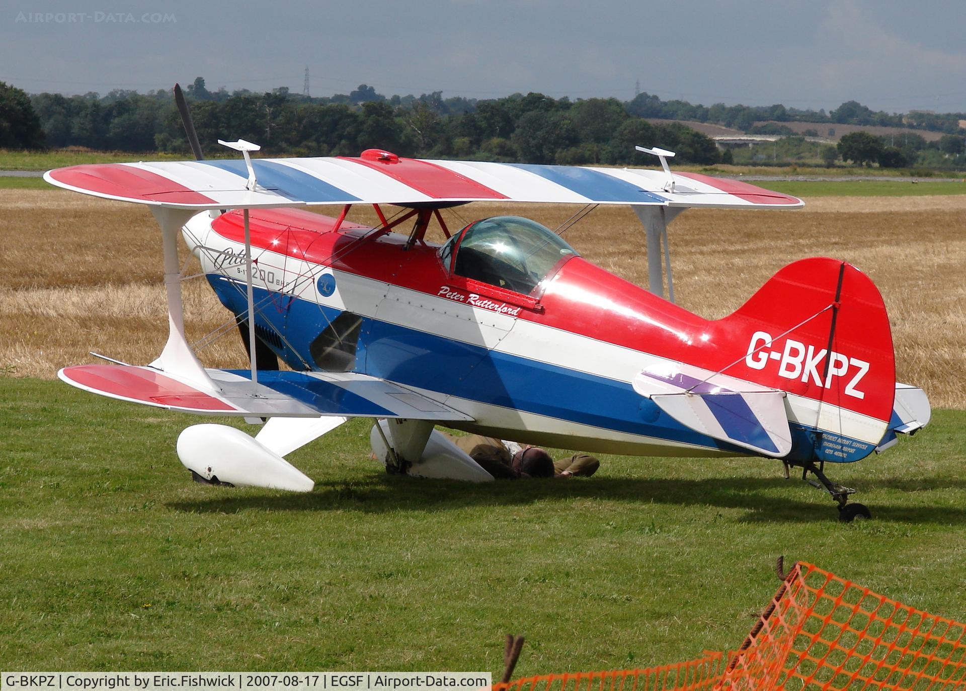 G-BKPZ, 1984 Pitts S-1T Special C/N PFA 009-10852, 1. G-BKPZ at Conington Aerobatics Competition