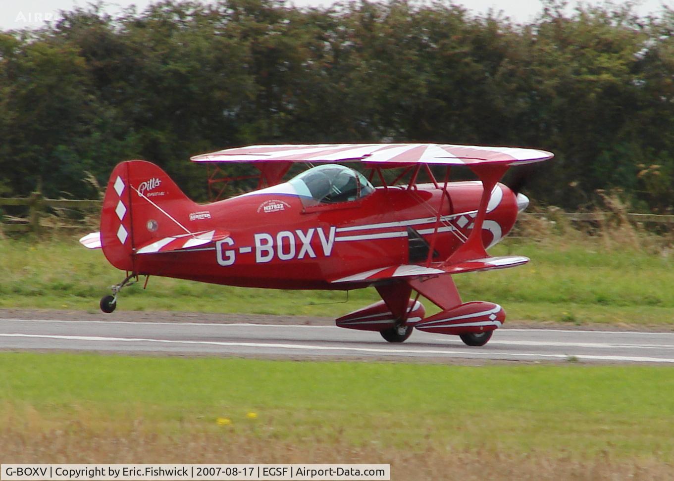 G-BOXV, 1984 Pitts S-1S Special C/N 7-0433, 2. G-BOXV at Conington Aerobatics Competition
