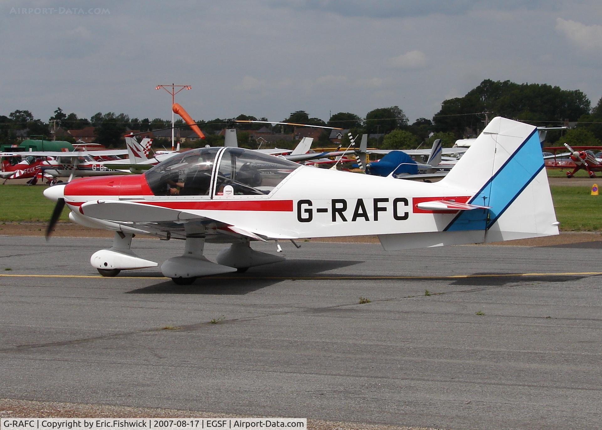 G-RAFC, 1980 Robin R-2112 Alpha C/N 192, 1. G-RAFC at Conington
