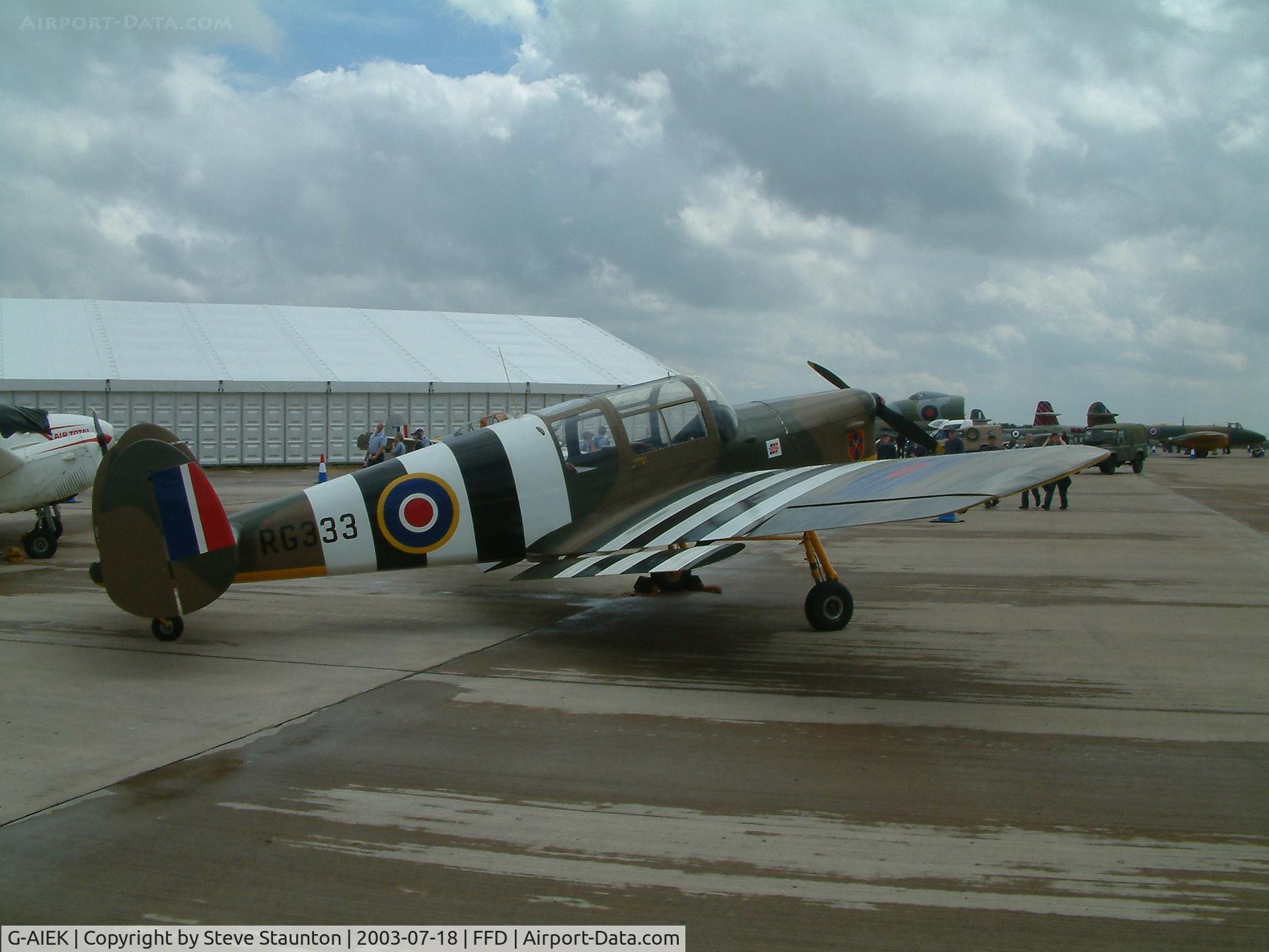 G-AIEK, 1946 Miles M38 Messenger 2A C/N 6339, Royal International Air Tattoo 2003