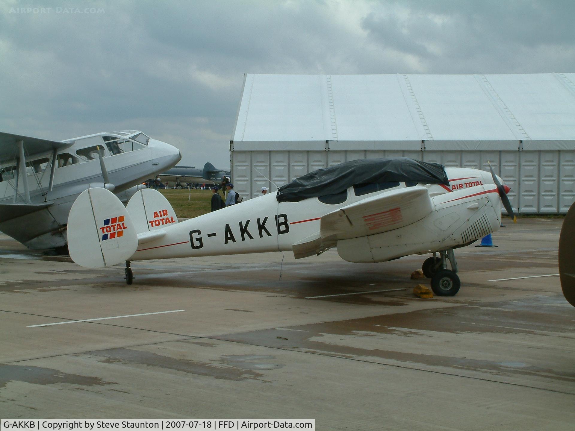 G-AKKB, 1947 Miles M-65 Gemini 1A C/N 6537, Royal International Air Tattoo 2003