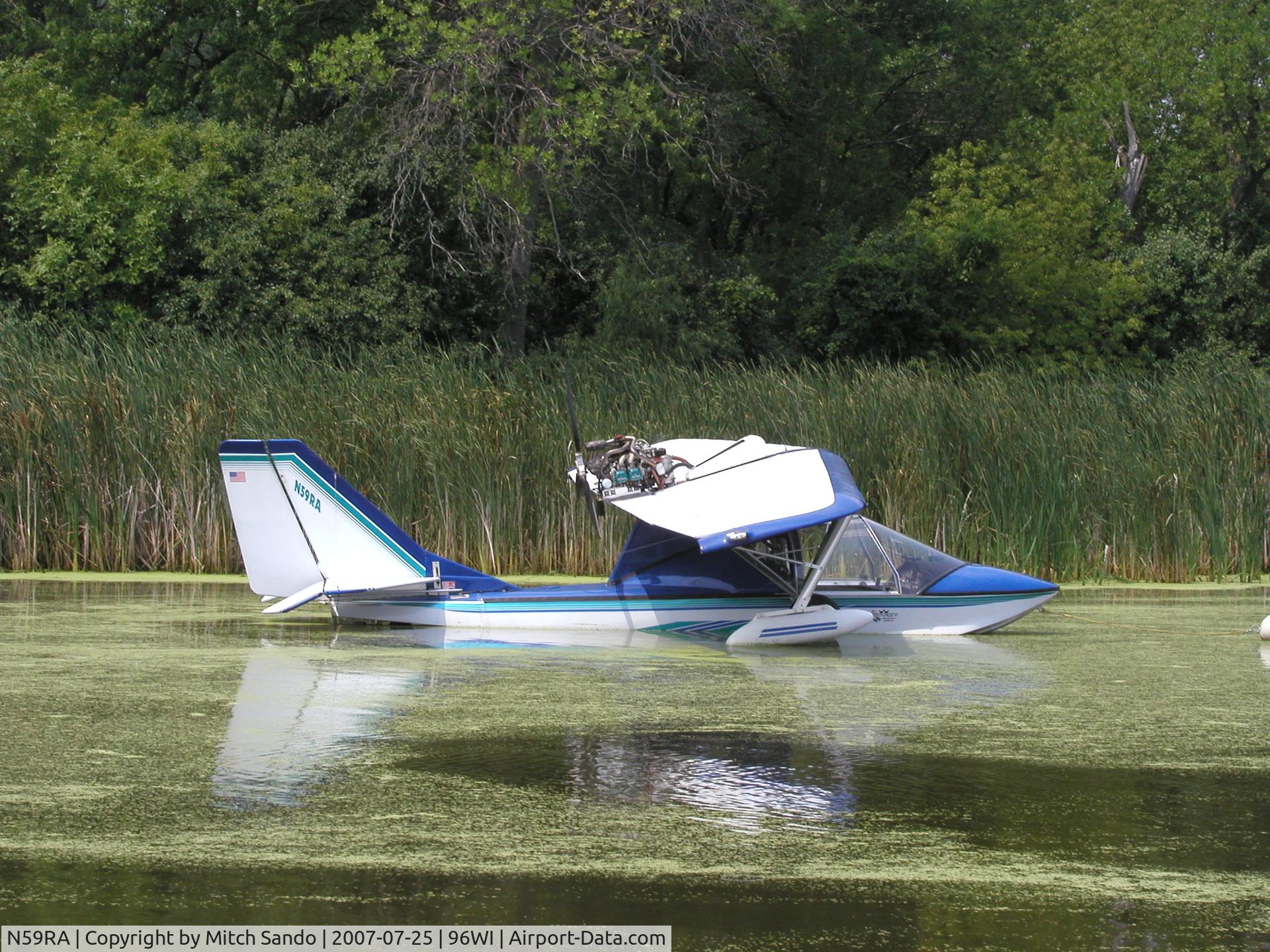 N59RA, 1999 Progressive Aerodyne Searey C/N 186, EAA AirVenture 2007.