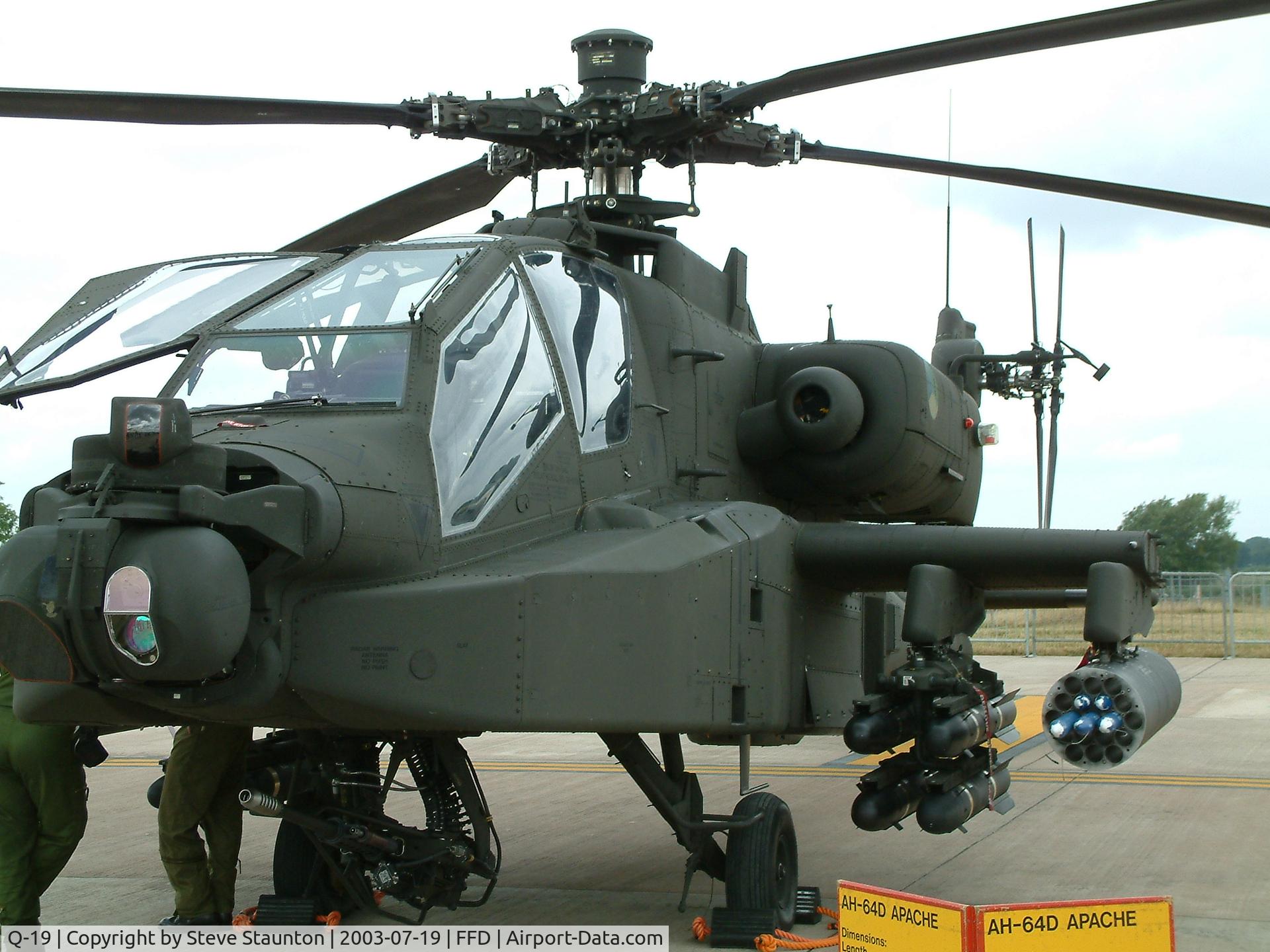 Q-19, Boeing AH-64DN Apache C/N DN019, Royal International Air Tattoo 2003