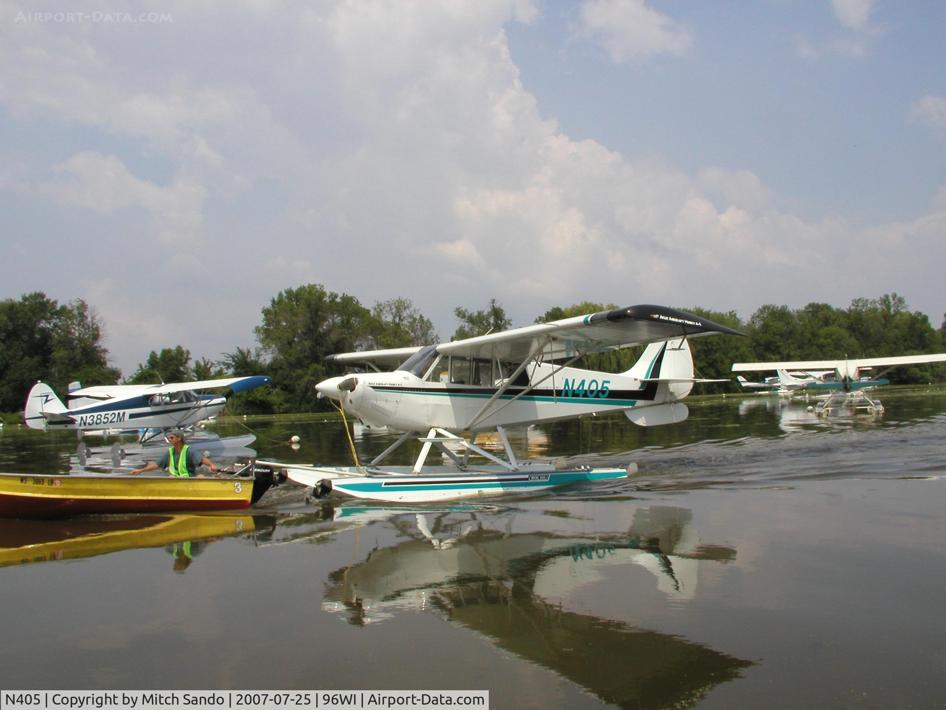 N405, 1996 Aviat A-1 Husky C/N 1340, EAA AirVenture 2007.