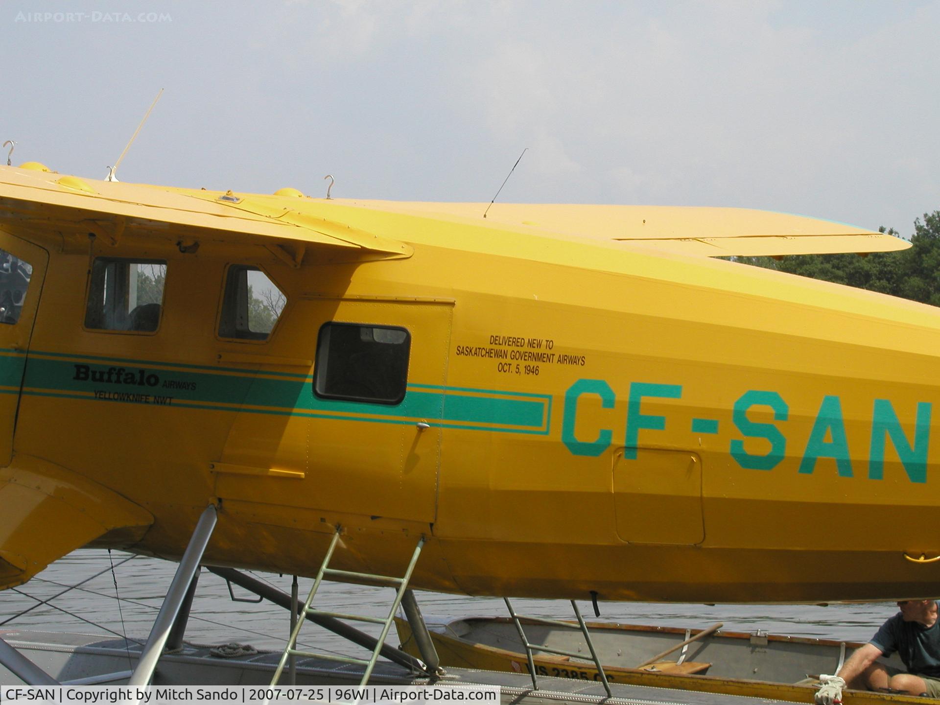 CF-SAN, 1947 Noorduyn Norseman V C/N N29-29, EAA AirVenture 2007.