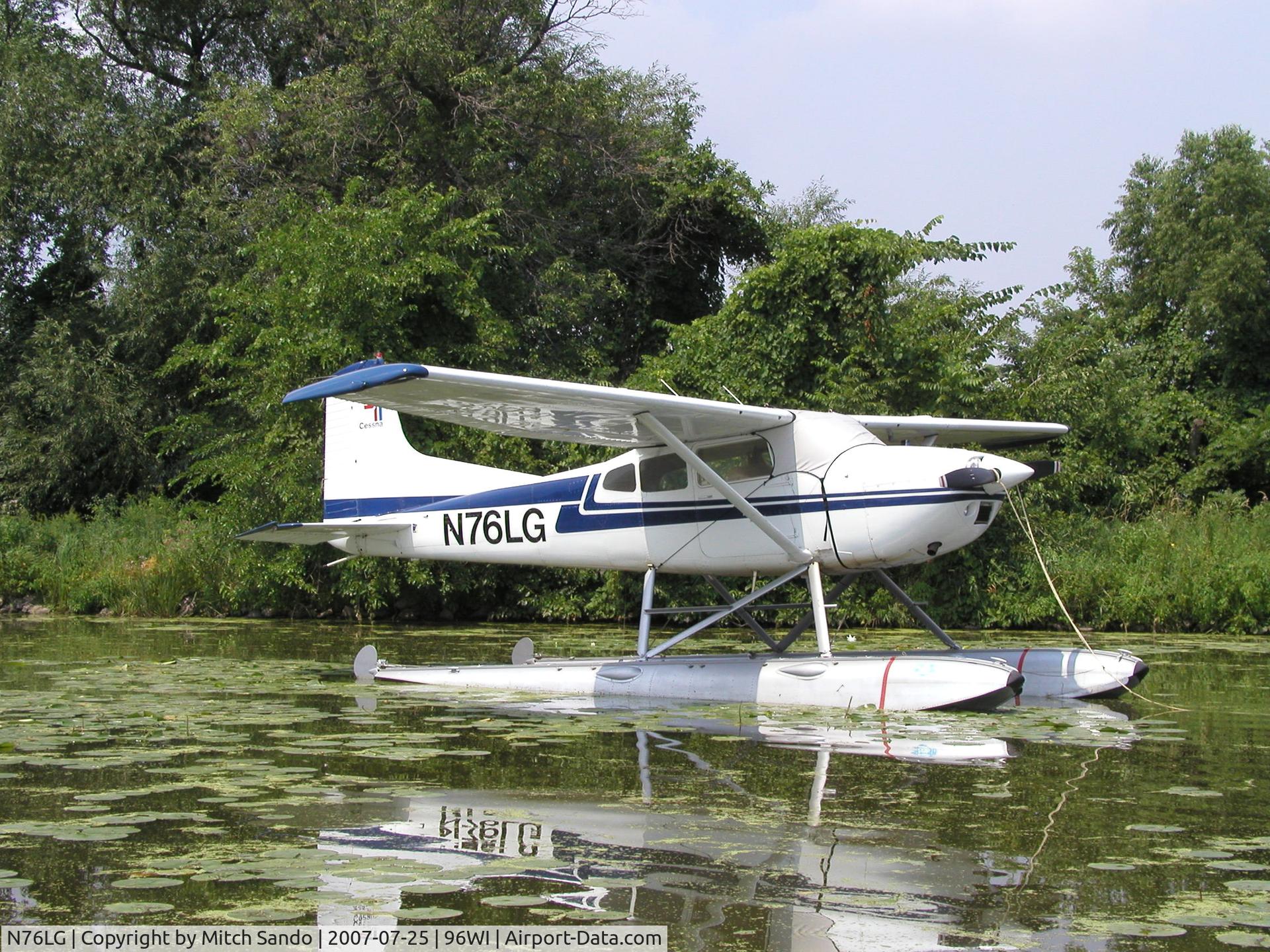 N76LG, 1976 Cessna 180J C/N 18052674, EAA AirVenture 2007.