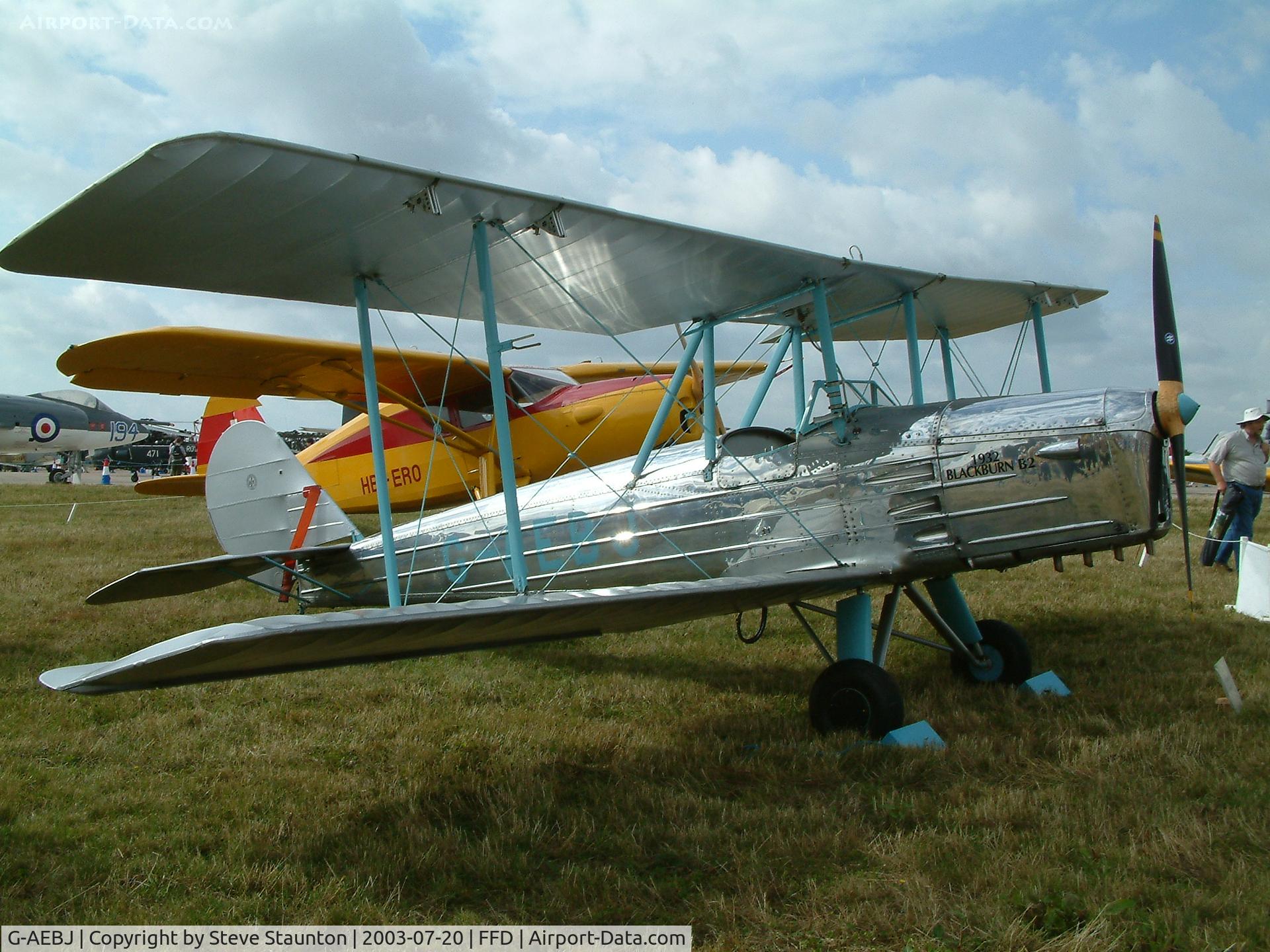 G-AEBJ, 1936 Blackburn B.2 Series 1 C/N 6300/8, Royal International Air Tattoo 2003
