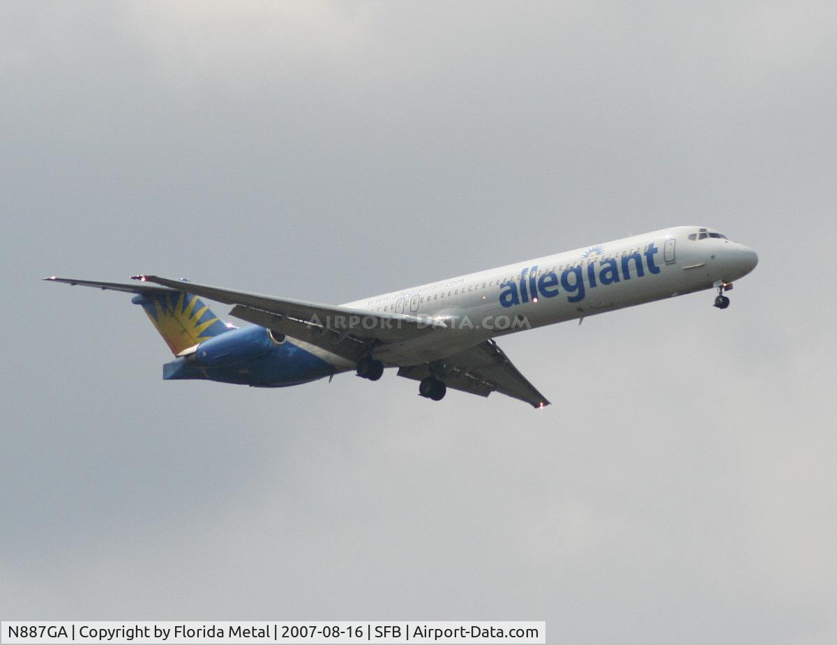 N887GA, 1990 McDonnell Douglas MD-82 (DC-9-82) C/N 49932, Allegiant Air
