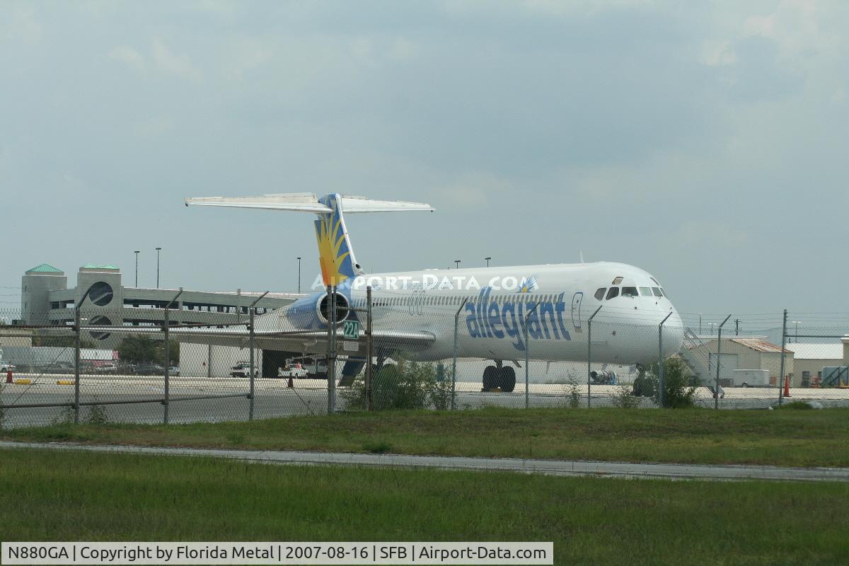 N880GA, 1991 McDonnell Douglas MD-83 (DC-9-83) C/N 49625, Allegiant Air
