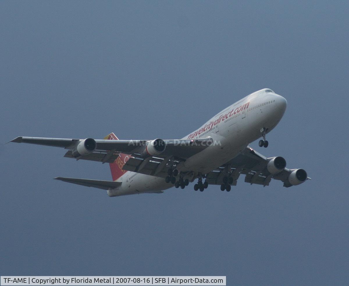 TF-AME, 1984 Boeing 747-312 C/N 23032, Travel City Direct