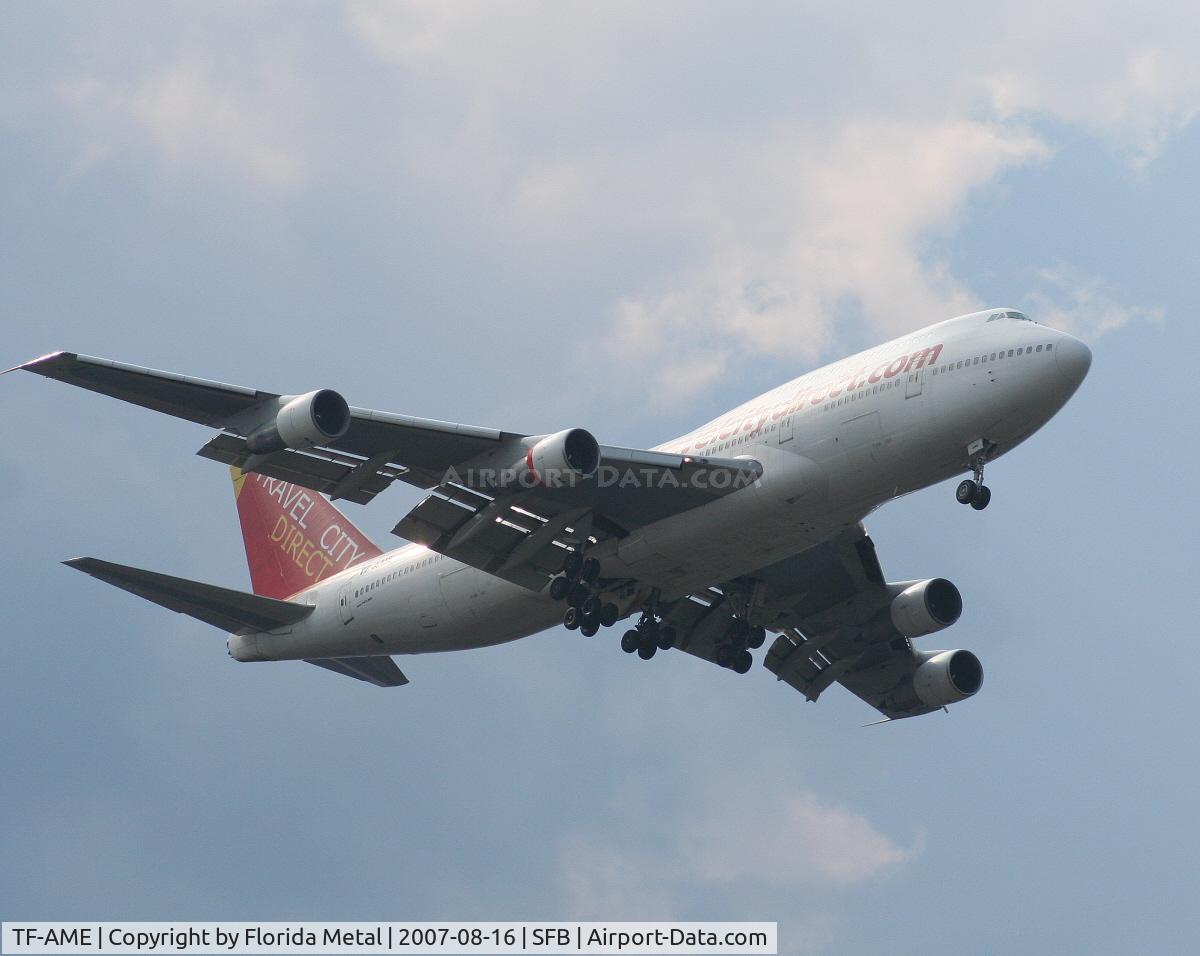 TF-AME, 1984 Boeing 747-312 C/N 23032, Travel City Direct
