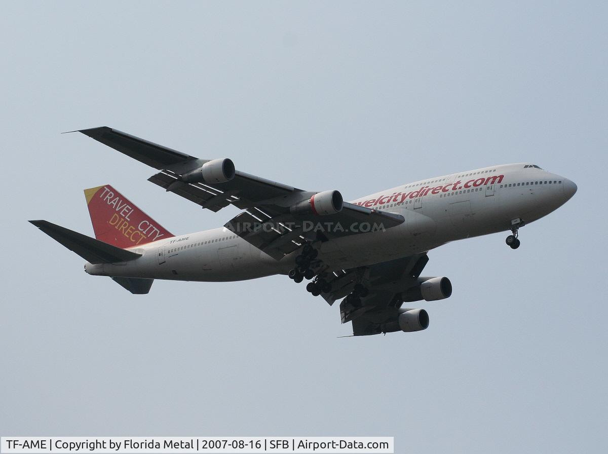 TF-AME, 1984 Boeing 747-312 C/N 23032, Travel City Direct