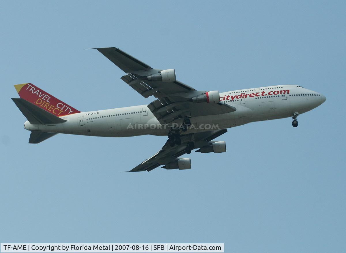 TF-AME, 1984 Boeing 747-312 C/N 23032, Travel City Direct