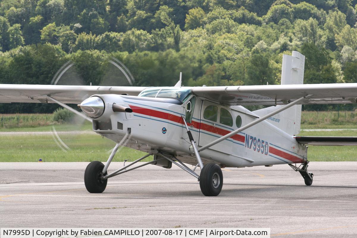 N7995D, 1999 Pilatus PC-6/B2-H4 Turbo Porter C/N 931, Chambery / Aix-les-Bains - Voglans (CMF / LFLB)