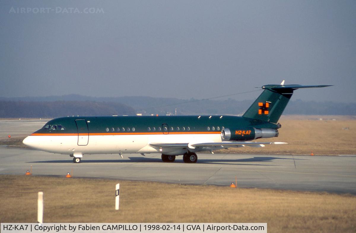 HZ-KA7, 1984 BAC 111-492GM One-Eleven C/N 260, BAC-111 492GM 260