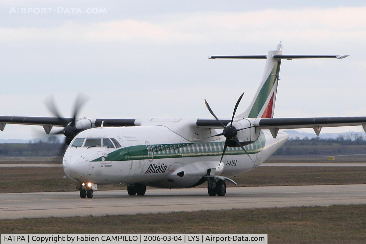 I-ATPA, 1999 ATR 72-212A C/N 626, ATR72-500 626